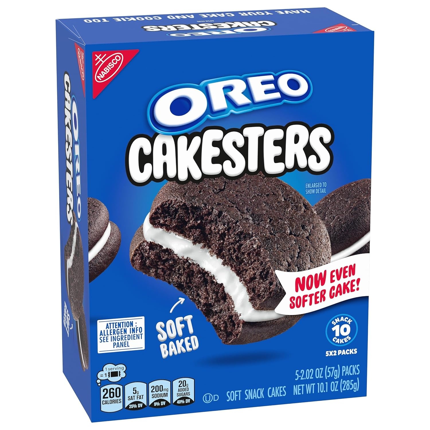 image:imageOreo Cakesters Soft Snack Cakes 5 Snack Packs 2 Ounce