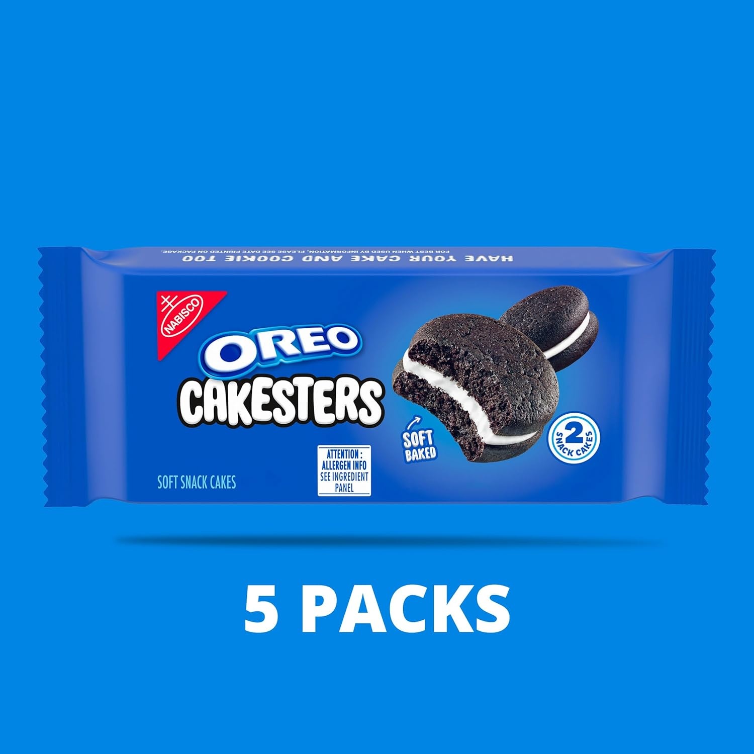 image:imageOreo Cakesters Soft Snack Cakes 5 Snack Packs 2 Ounce