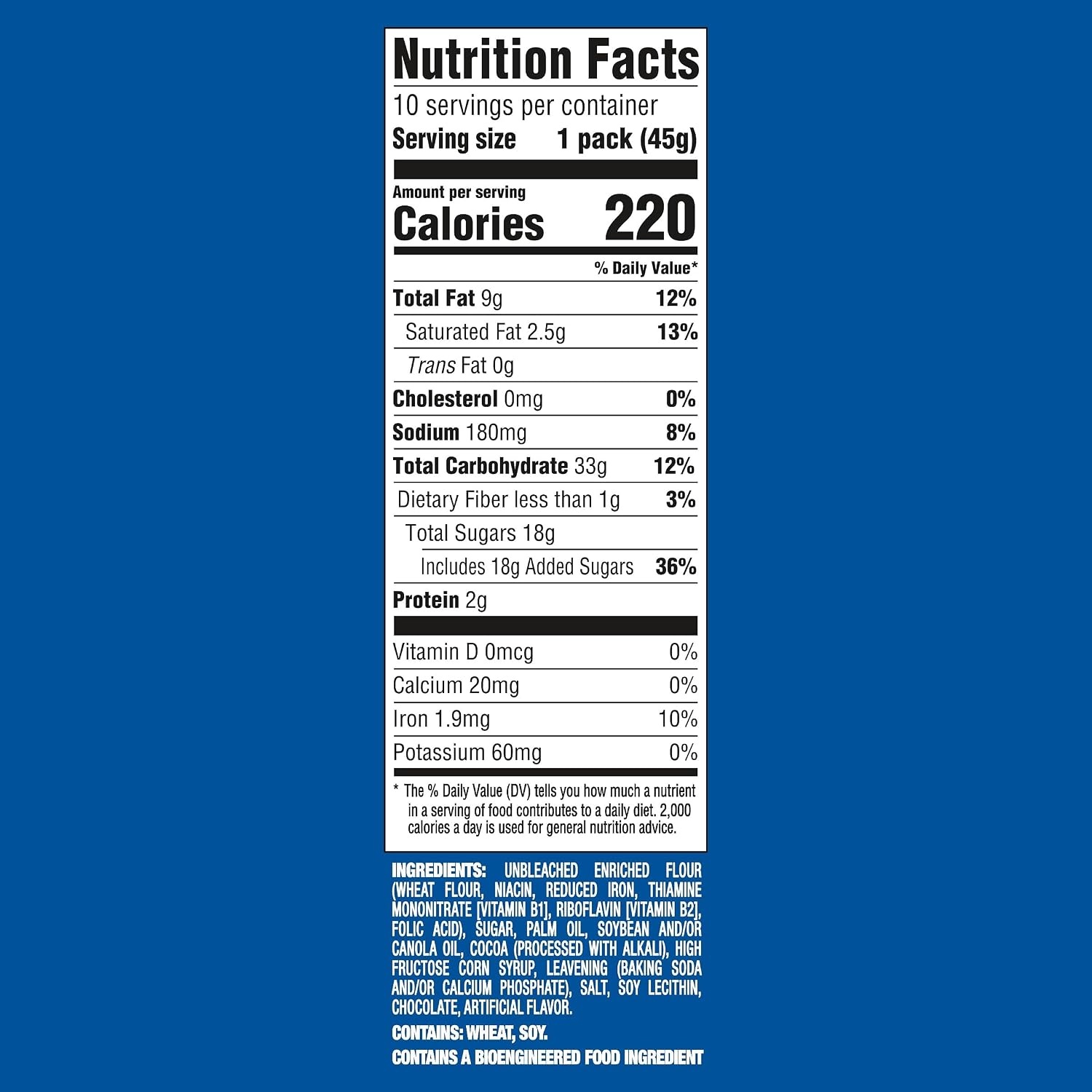 image:imageOreo Chocolate Sandwich Cookies 10 Snack Packs 4 Cookies per Pack159 oz