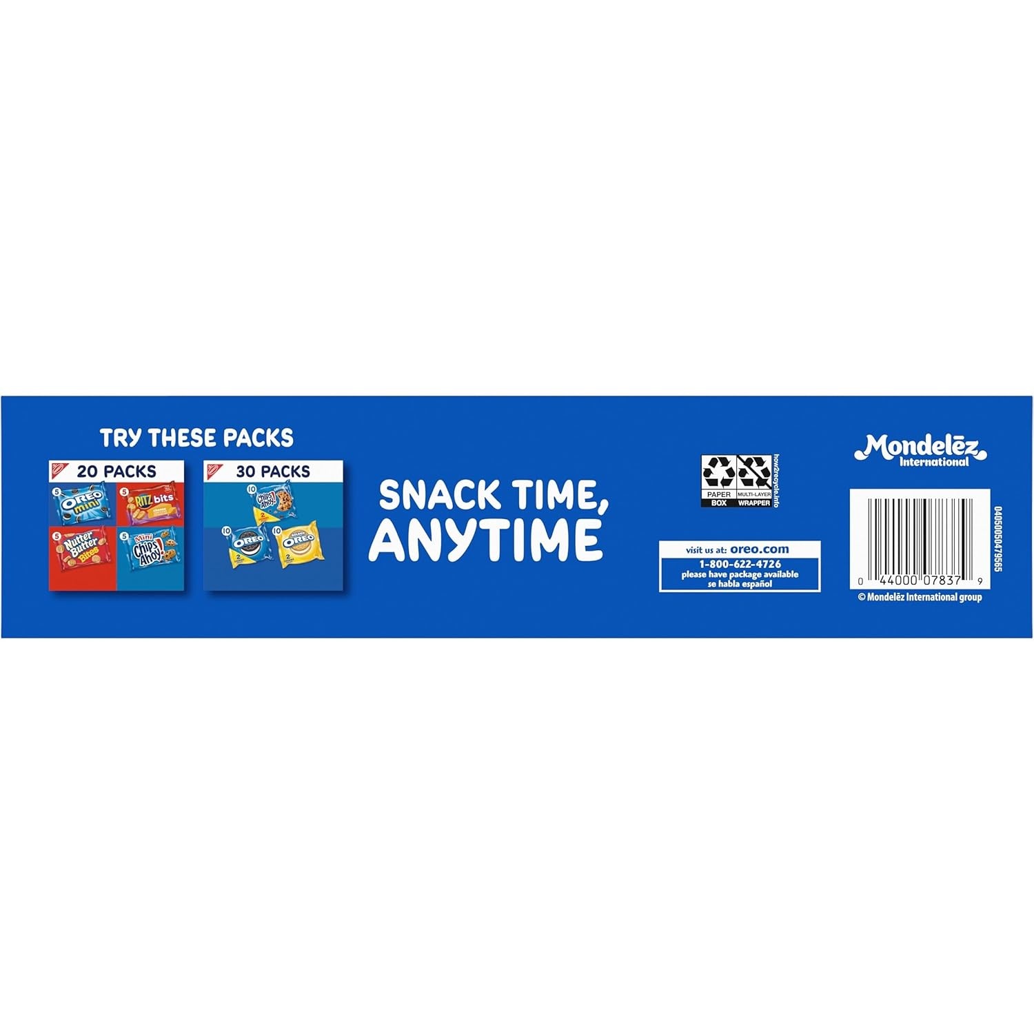 image:imageOreo Chocolate Sandwich Cookies 10 Snack Packs 4 Cookies per Pack159 oz