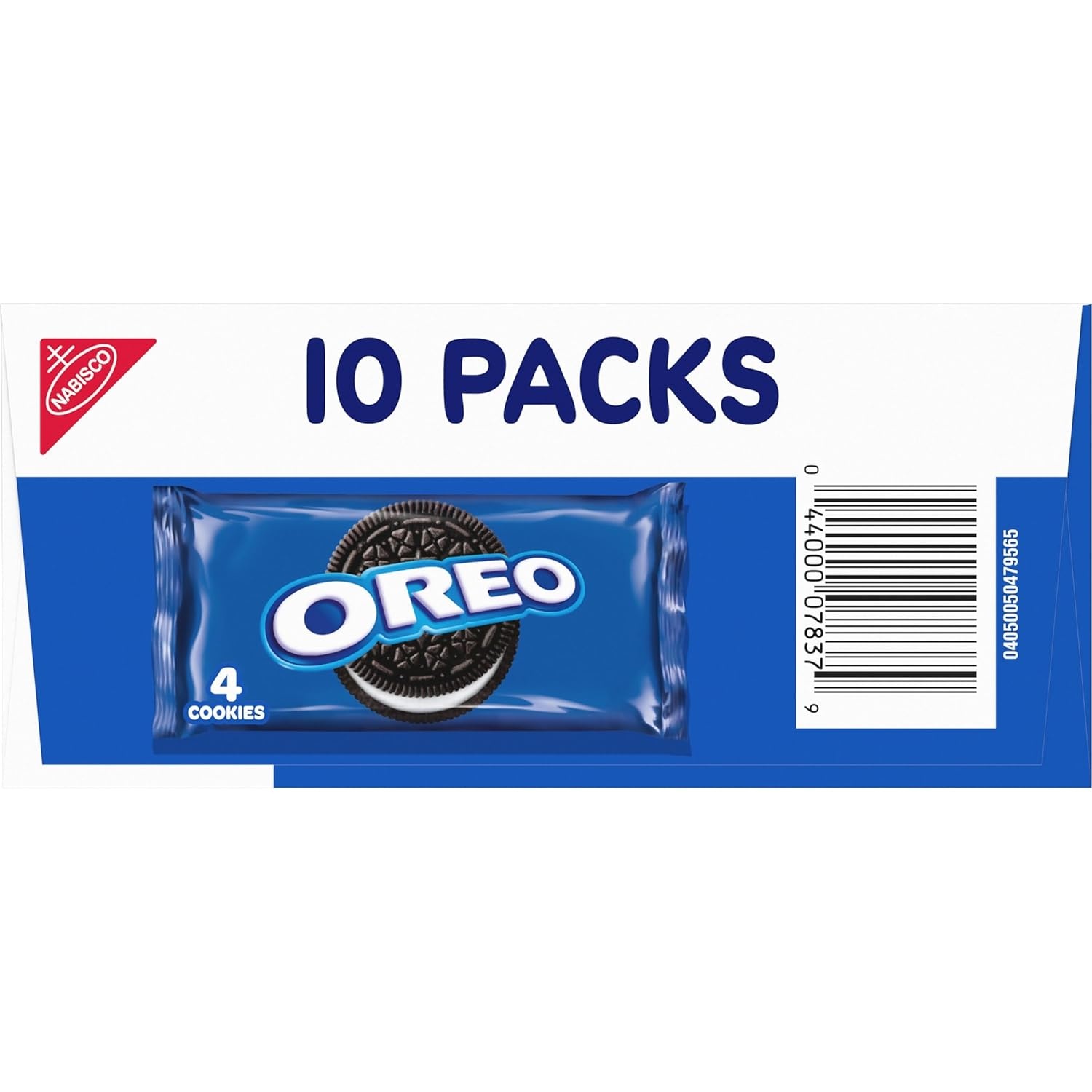 image:imageOreo Chocolate Sandwich Cookies 10 Snack Packs 4 Cookies per Pack159 oz