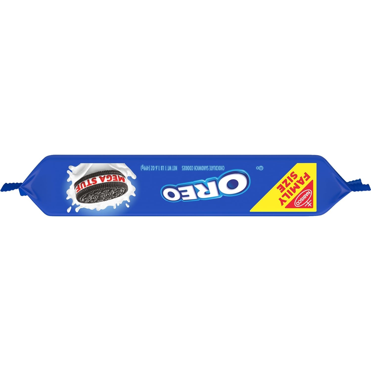 image:imageOreo Double Stuf Chocolate Sandwich Cookies Family Size 1871 oz12 Count Pack of 1