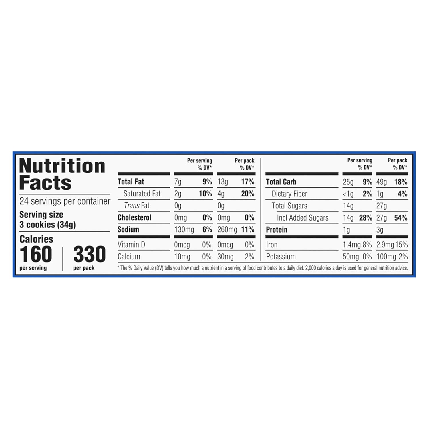 image:imageOreo Double Stuf Chocolate Sandwich Cookies Family Size 1871 oz12 Count Pack of 4