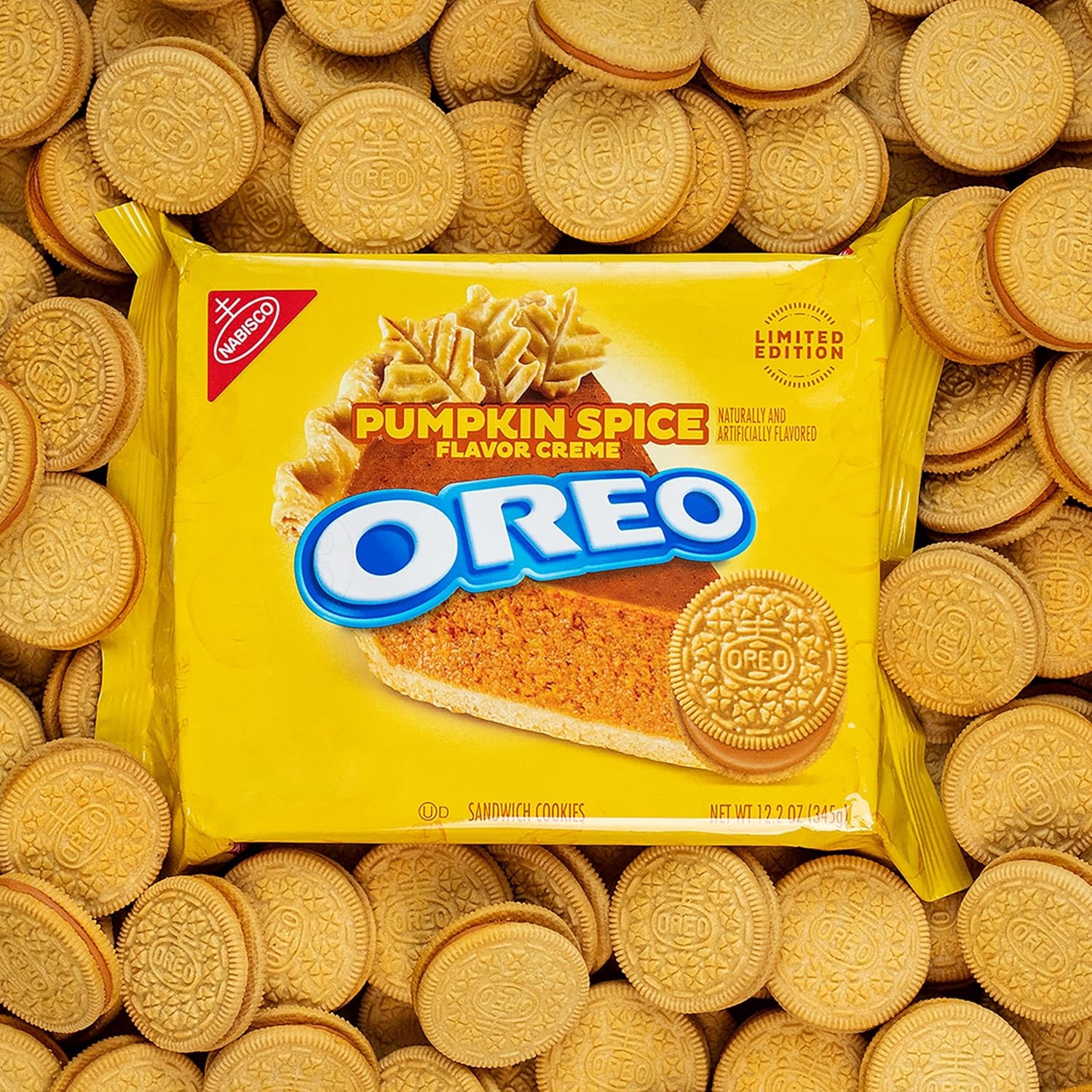 image:imageOreo Double Stuf Chocolate Sandwich Cookies Family Size 1871 oz122 Ounce Pack of 1