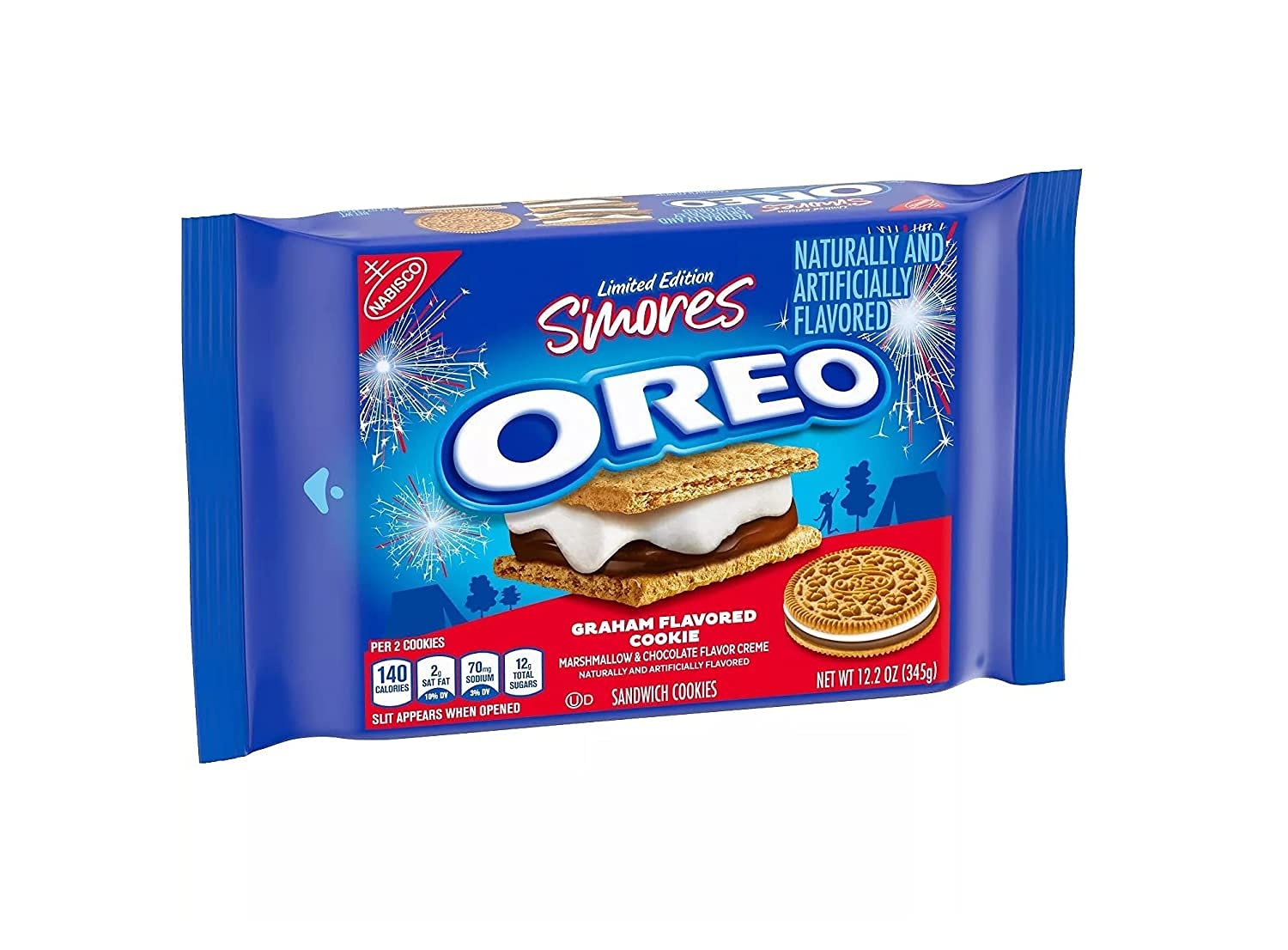 image:imageOreo Double Stuf Chocolate Sandwich Cookies Family Size 1871 oz122 Ounce Pack of 1