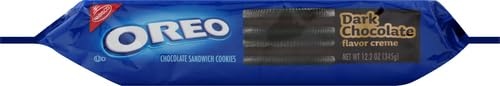 image:imageOreo Double Stuf Chocolate Sandwich Cookies Family Size 1871 oz122 Ounce Pack of 1