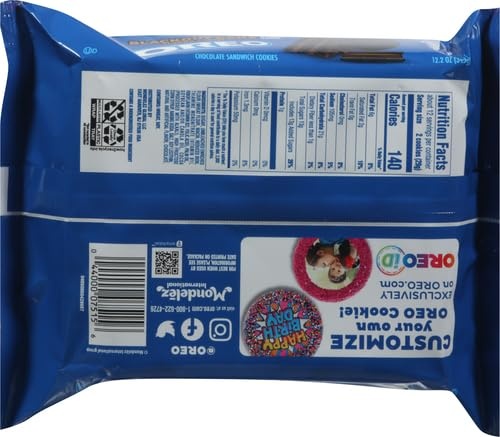 image:imageOreo Double Stuf Chocolate Sandwich Cookies Family Size 1871 oz122 oz