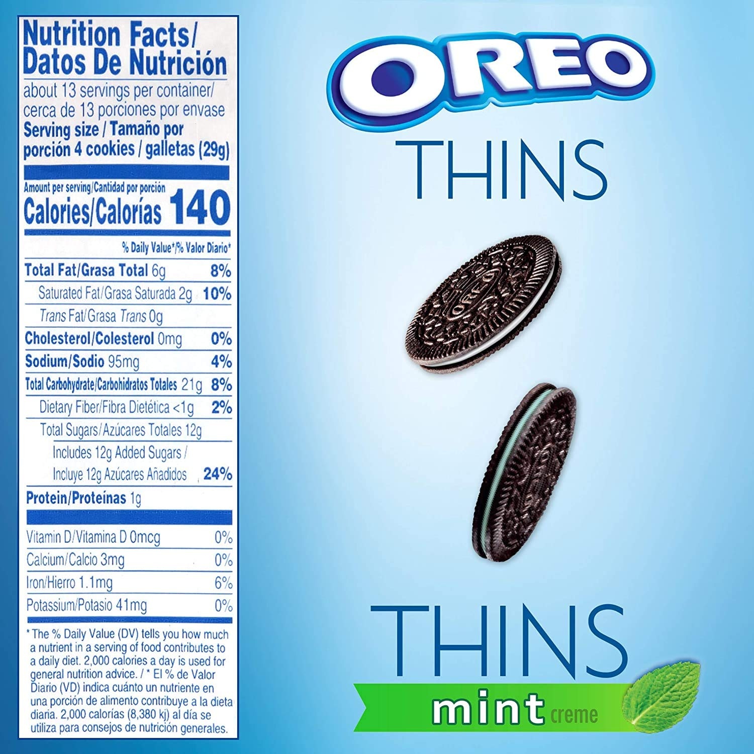 image:imageOreo Double Stuf Chocolate Sandwich Cookies Family Size 1871 oz131 Ounce Pack of 3