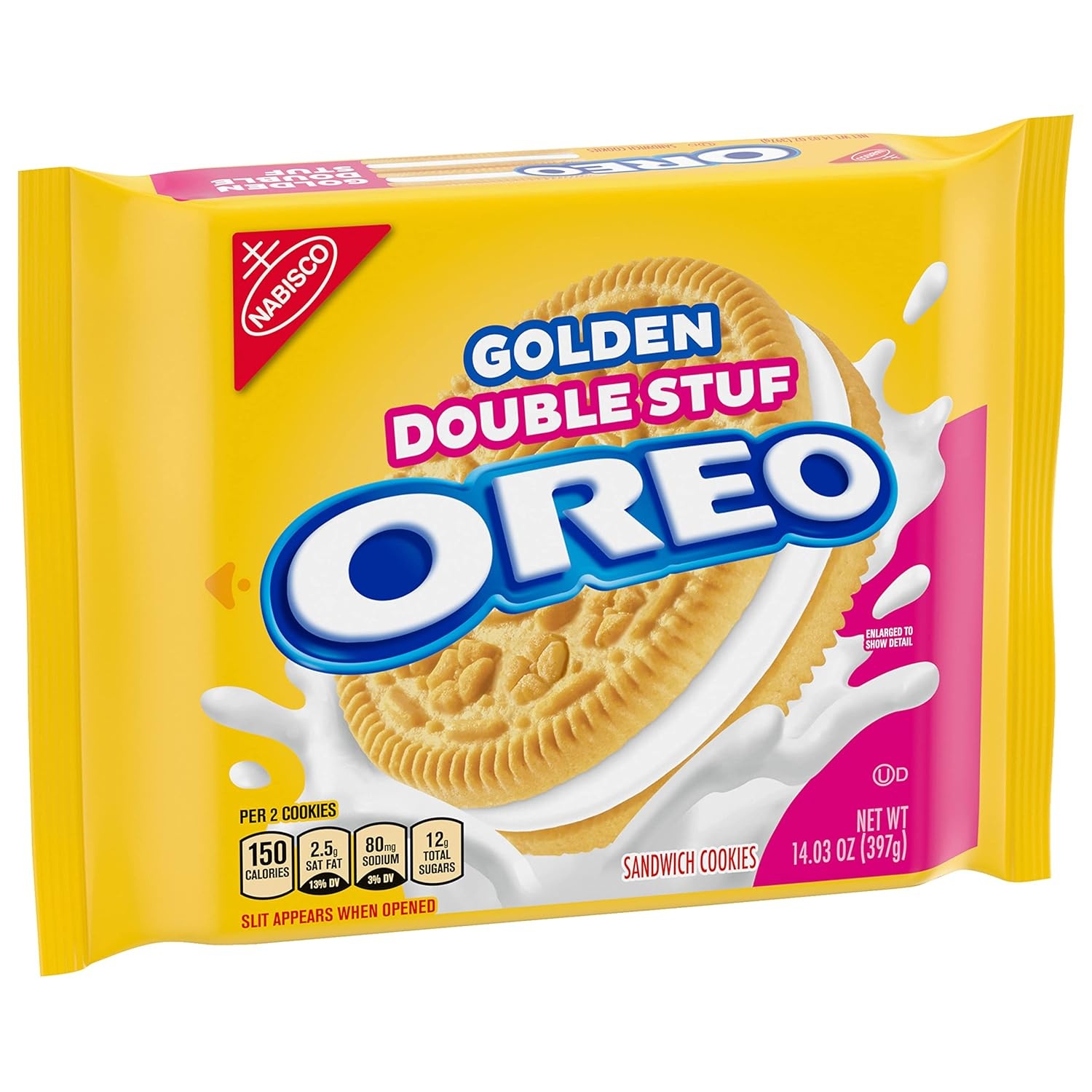 image:imageOreo Double Stuf Chocolate Sandwich Cookies Family Size 1871 oz1403 Ounce Pack of 12