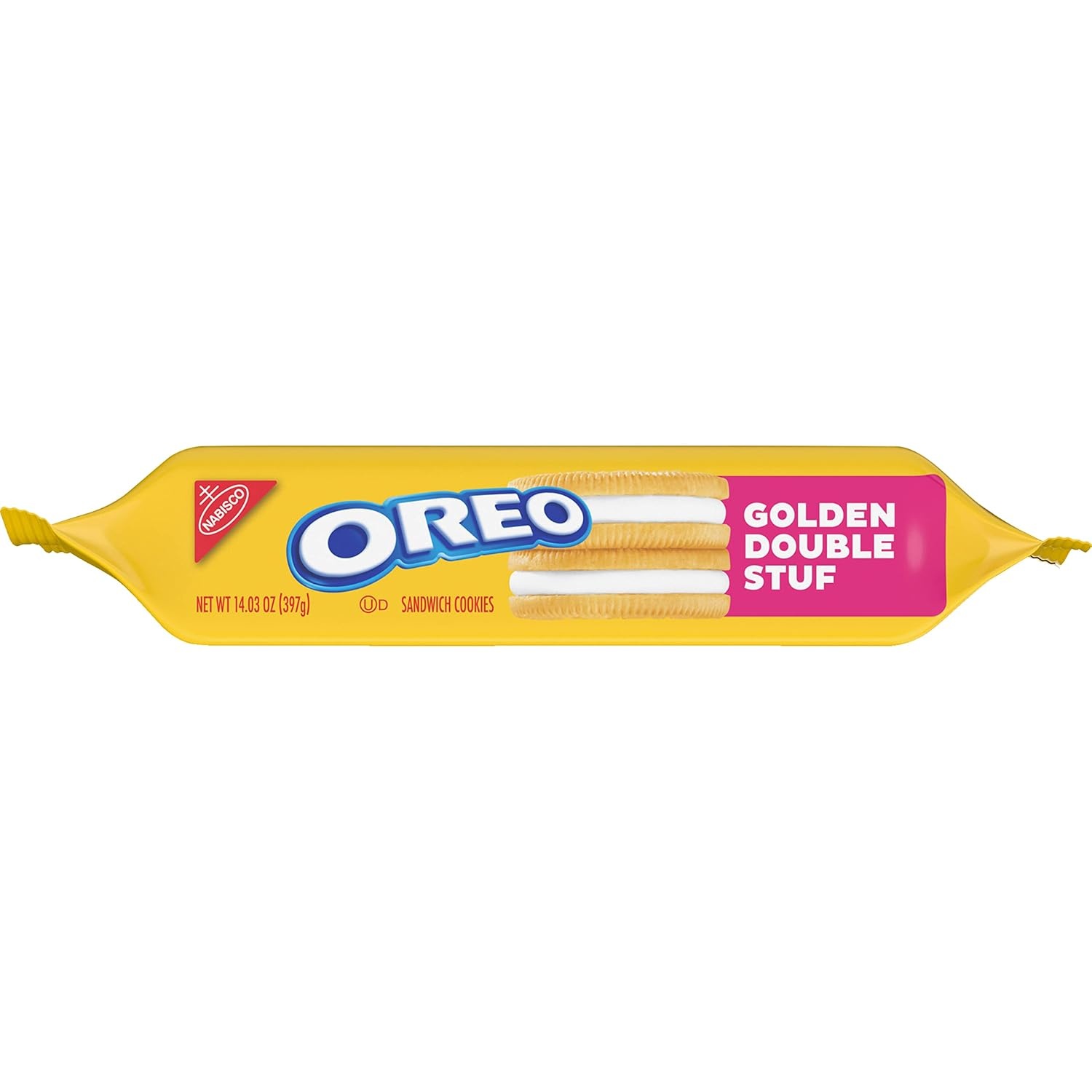 image:imageOreo Double Stuf Chocolate Sandwich Cookies Family Size 1871 oz1403 Ounce Pack of 12