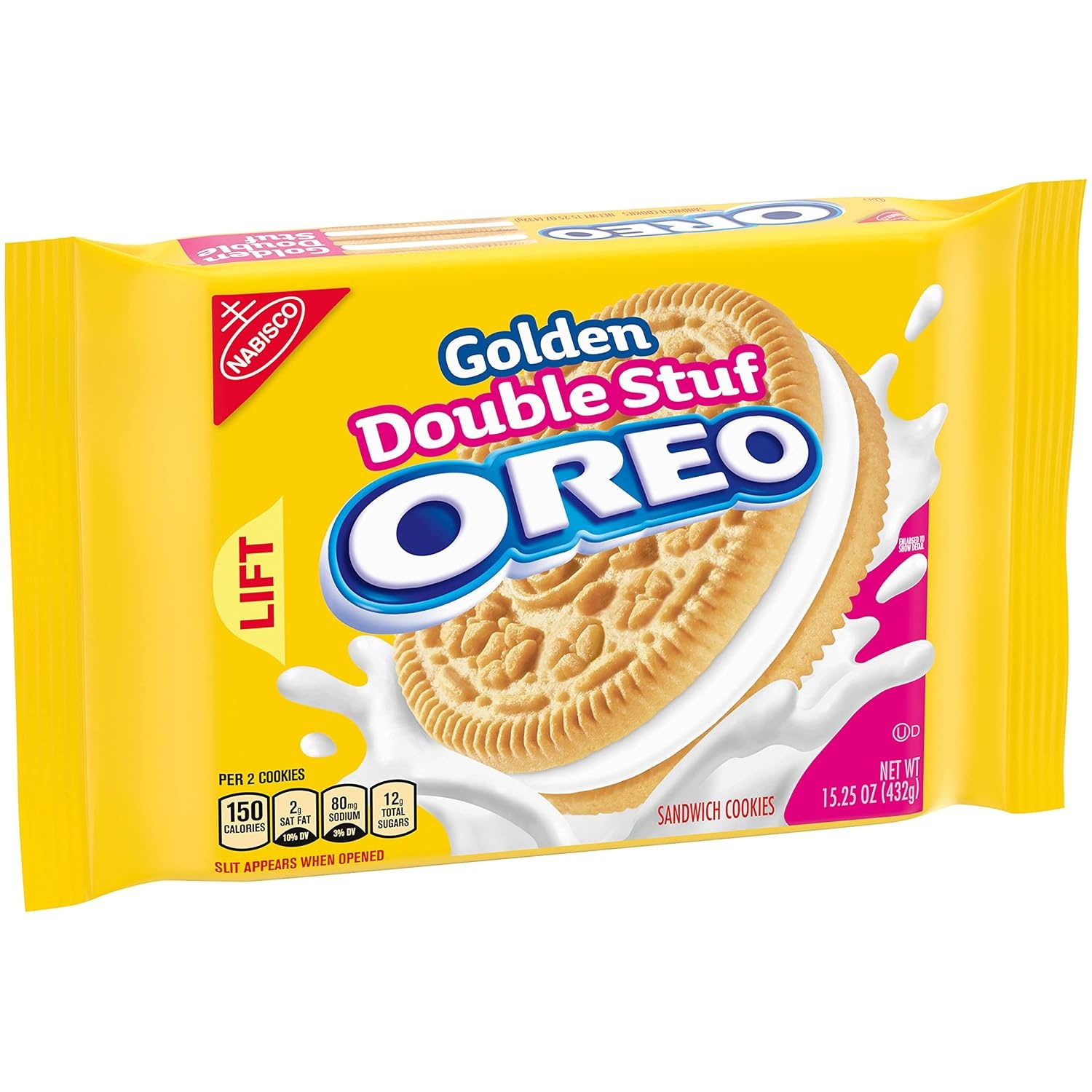 image:imageOreo Double Stuf Chocolate Sandwich Cookies Family Size 1871 oz1525 Ounce Pack of 12