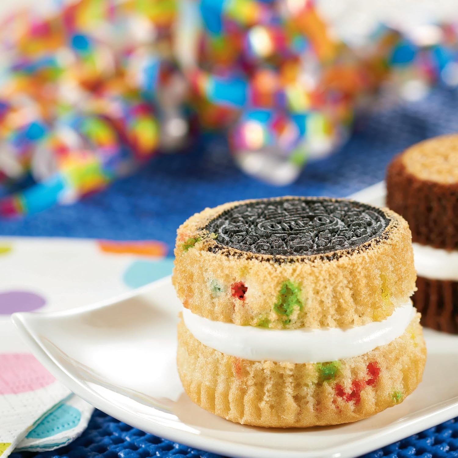 image:imageOreo Double Stuf Chocolate Sandwich Cookies Family Size 1871 oz17 Ounce Pack of 1