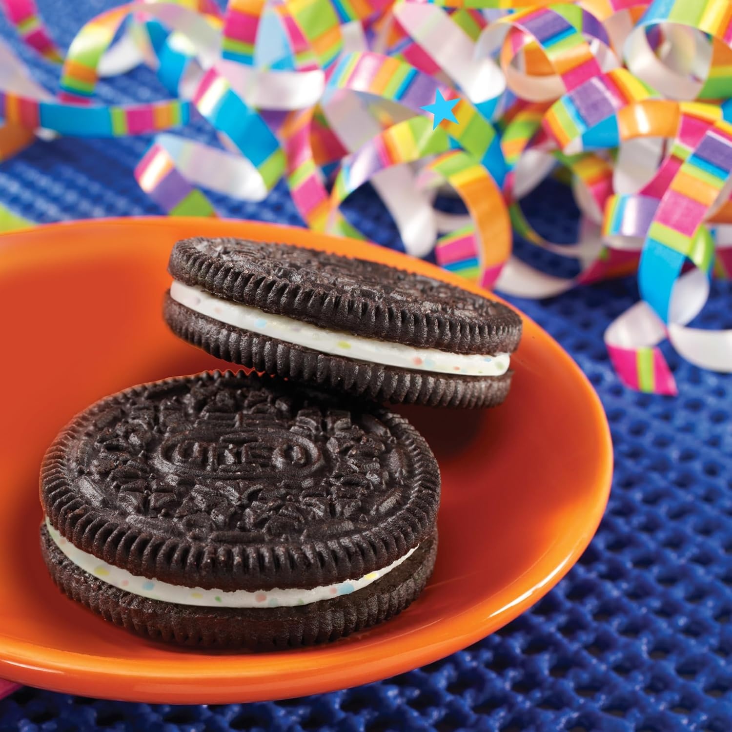 image:imageOreo Double Stuf Chocolate Sandwich Cookies Family Size 1871 oz17 Ounce Pack of 1
