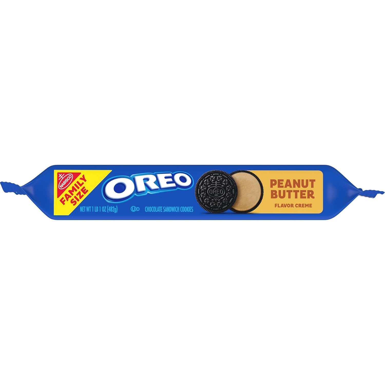 image:imageOreo Double Stuf Chocolate Sandwich Cookies Family Size 1871 oz17 Ounce Pack of 12