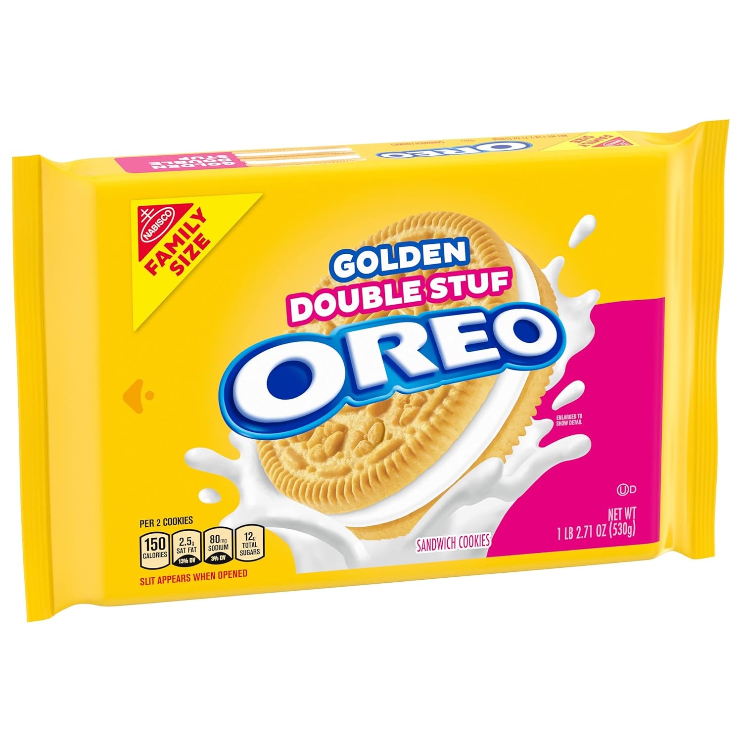 image:imageOreo Double Stuf Chocolate Sandwich Cookies Family Size 1871 oz1871 OZ