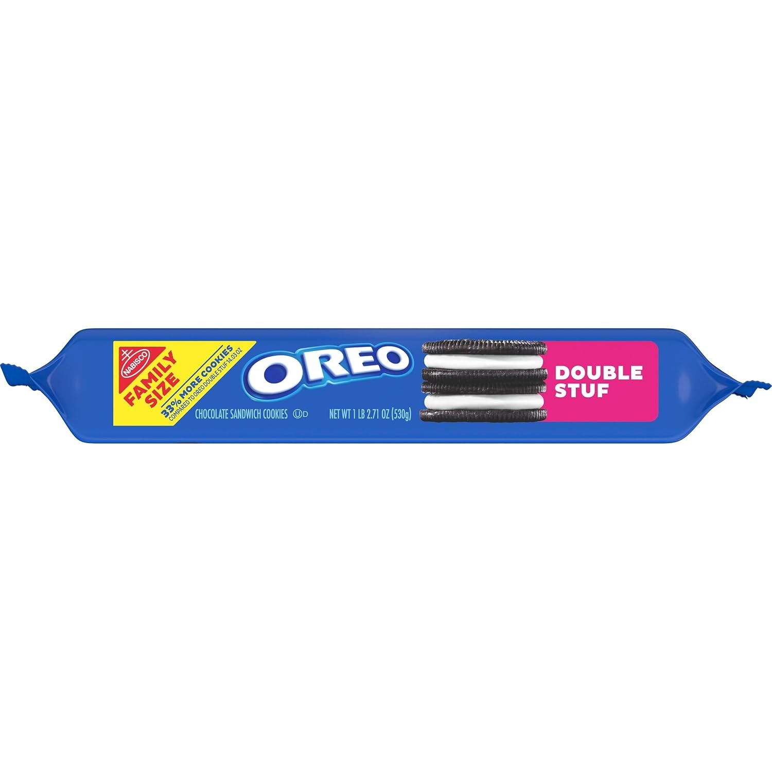 image:imageOreo Double Stuf Chocolate Sandwich Cookies Family Size 1871 oz1871 OZ