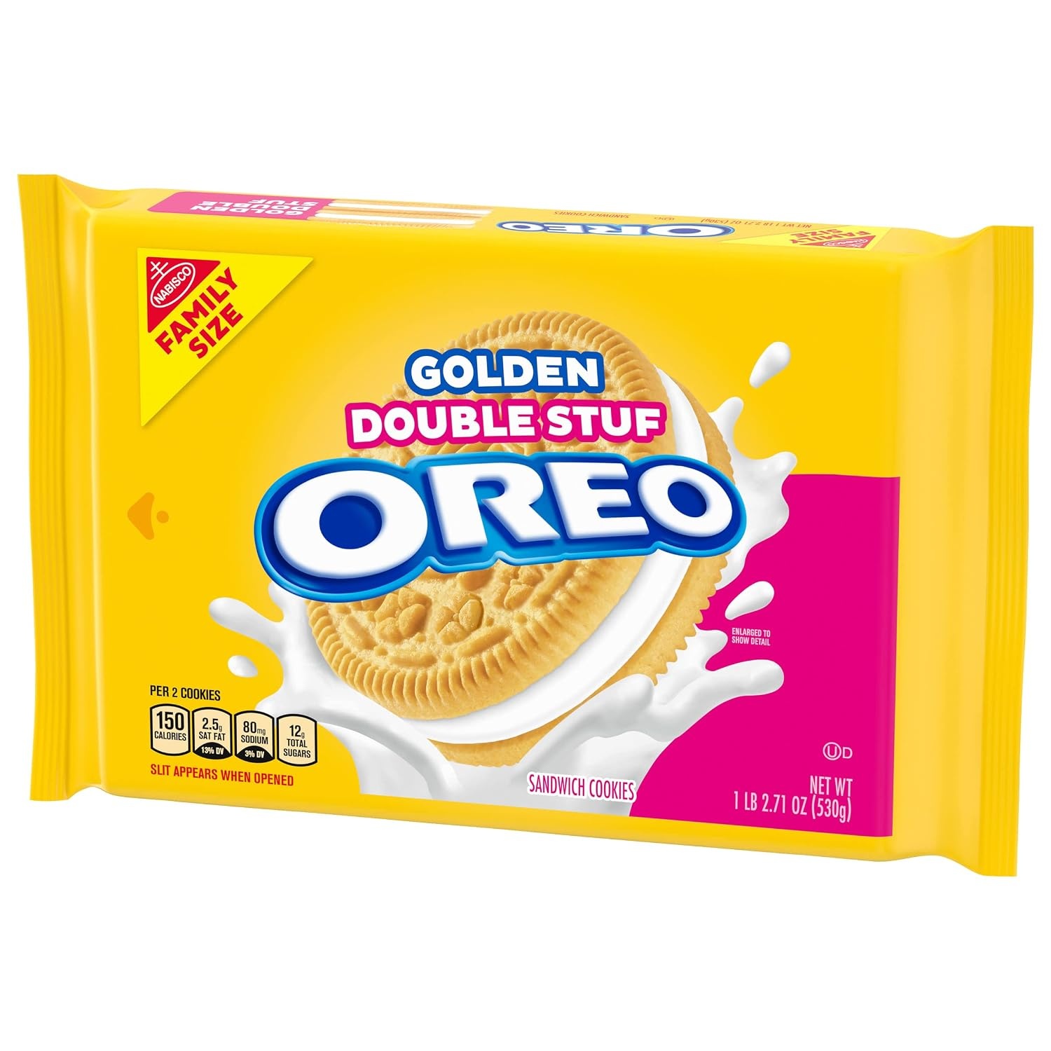 image:imageOreo Double Stuf Chocolate Sandwich Cookies Family Size 1871 oz1871 OZ