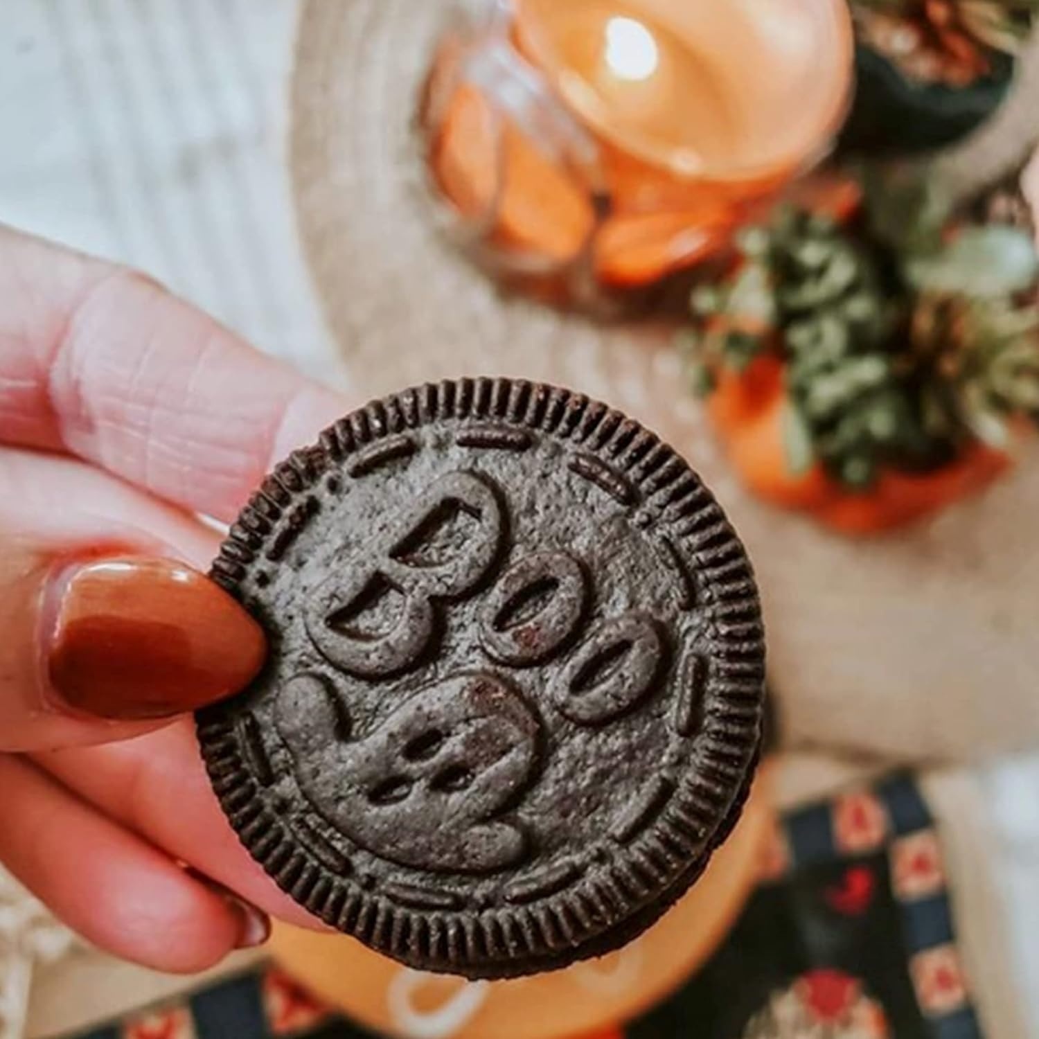 image:imageOreo Double Stuf Chocolate Sandwich Cookies Family Size 1871 oz2 Count Pack of 30