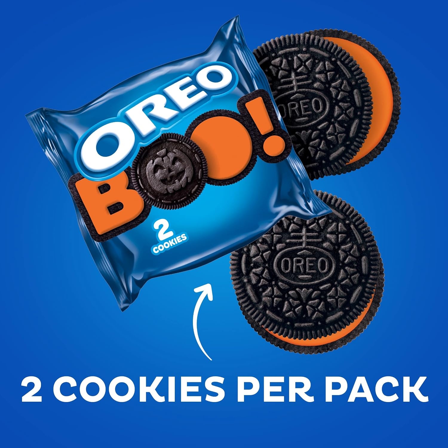 image:imageOreo Double Stuf Chocolate Sandwich Cookies Family Size 1871 oz2 Count Pack of 30