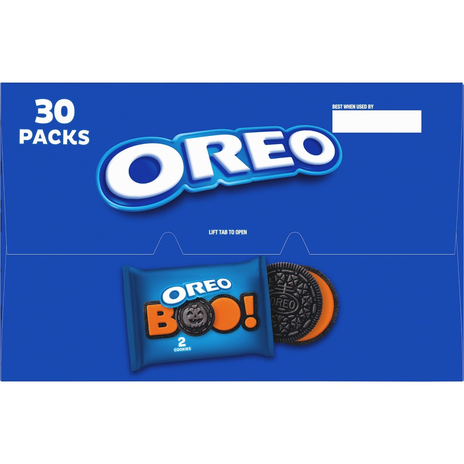 image:imageOreo Double Stuf Chocolate Sandwich Cookies Family Size 1871 oz2 Count Pack of 30