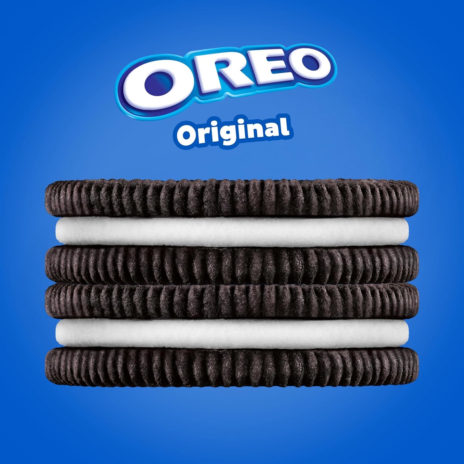 image:imageOreo Double Stuf Chocolate Sandwich Cookies Family Size 1871 oz20 Count Pack of 4