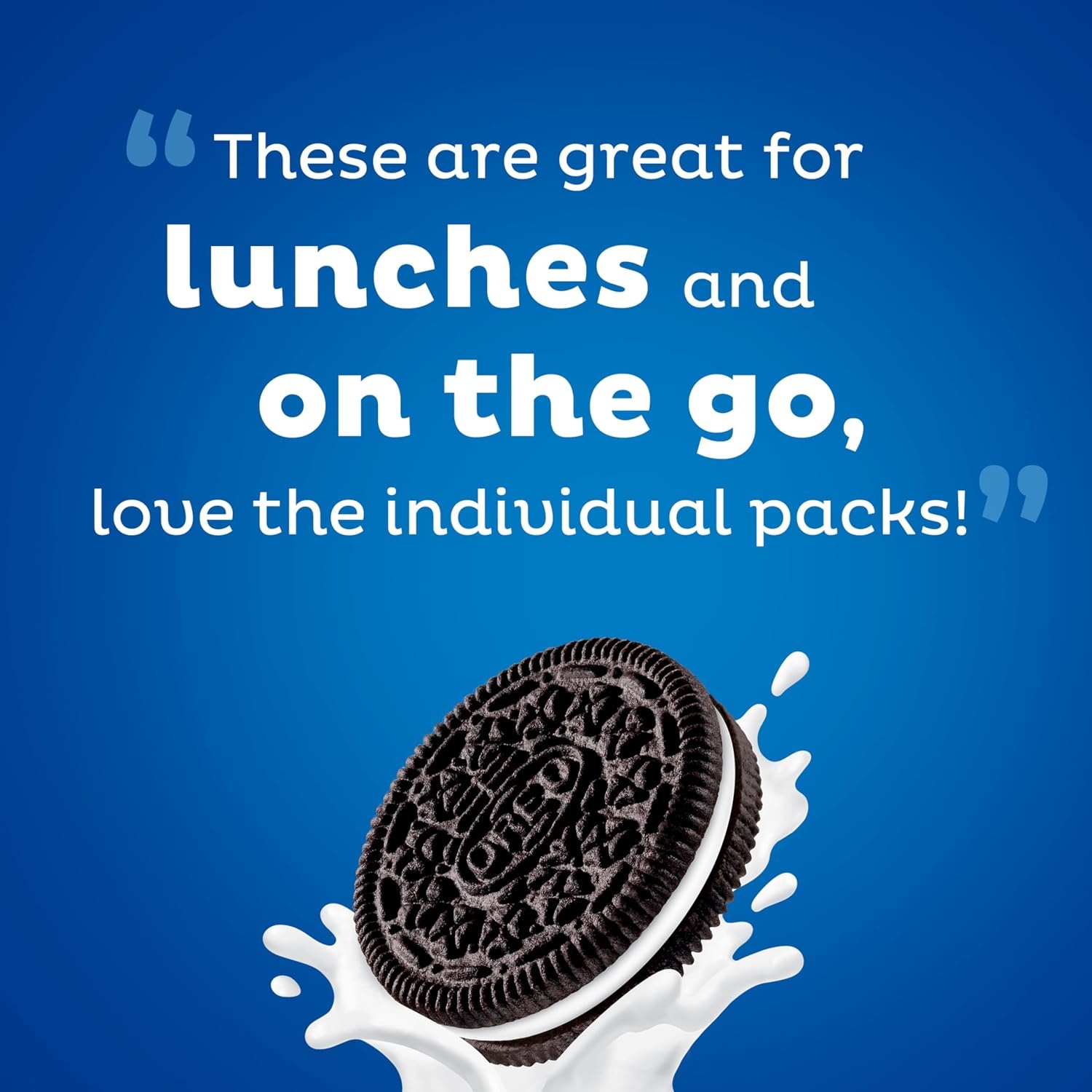 image:imageOreo Double Stuf Chocolate Sandwich Cookies Family Size 1871 oz20 Count Pack of 4