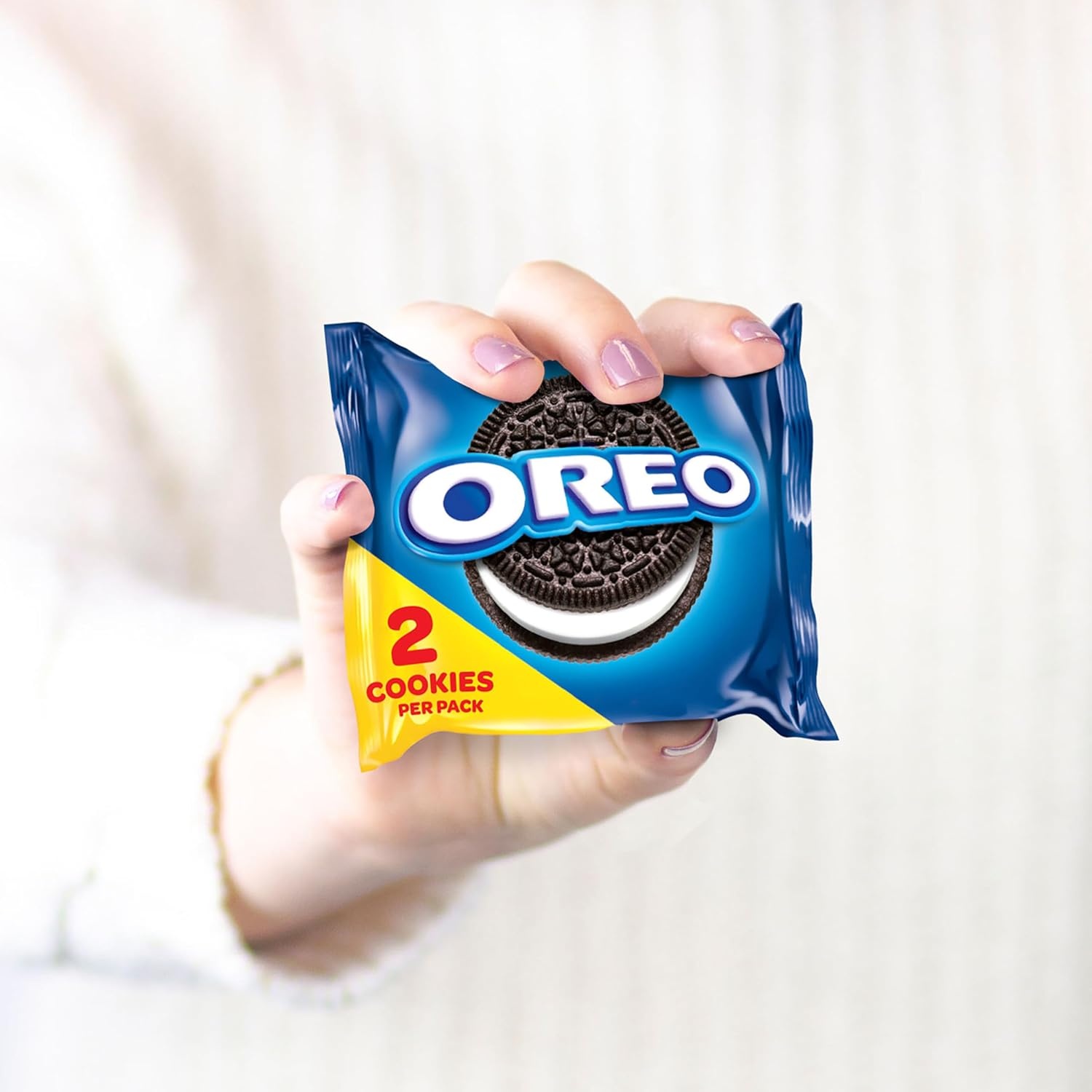 image:imageOreo Double Stuf Chocolate Sandwich Cookies Family Size 1871 oz20 Count Pack of 4