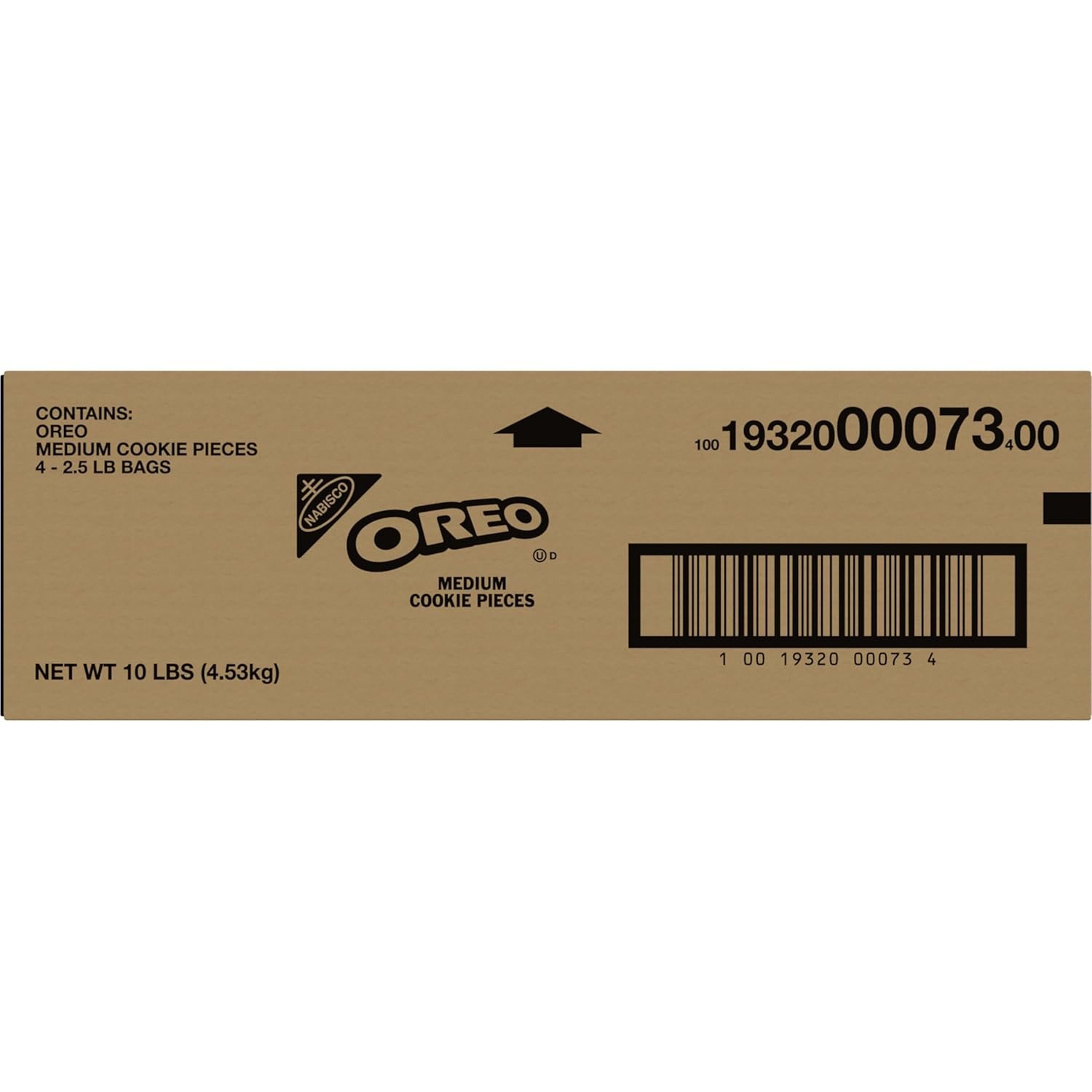 image:imageOreo Double Stuf Chocolate Sandwich Cookies Family Size 1871 oz25 Pound Pack of 4