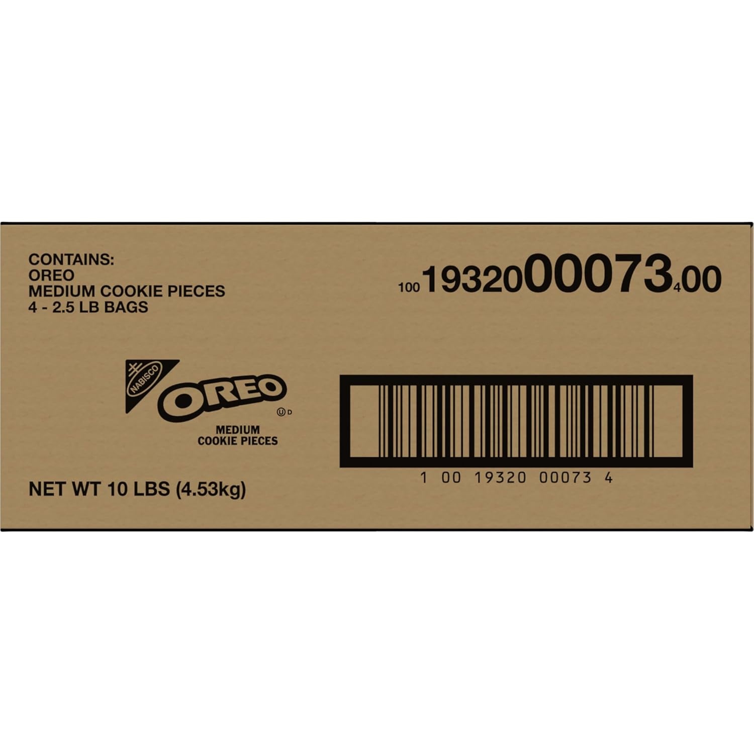 image:imageOreo Double Stuf Chocolate Sandwich Cookies Family Size 1871 oz25 Pound Pack of 4
