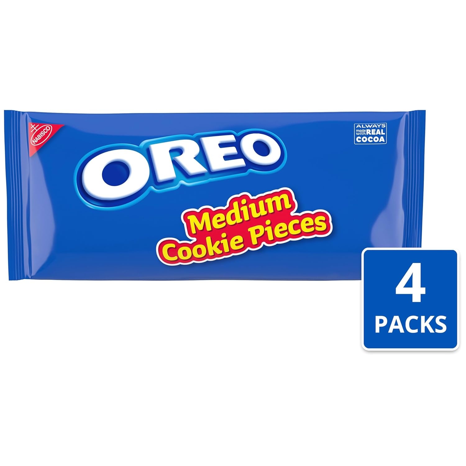 image:imageOreo Double Stuf Chocolate Sandwich Cookies Family Size 1871 oz25 Pound Pack of 4