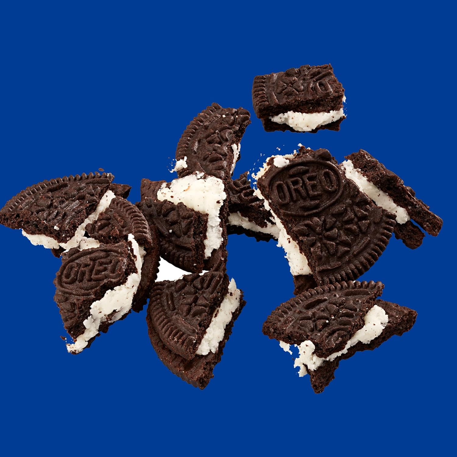 image:imageOreo Double Stuf Chocolate Sandwich Cookies Family Size 1871 oz25 Pound Pack of 4