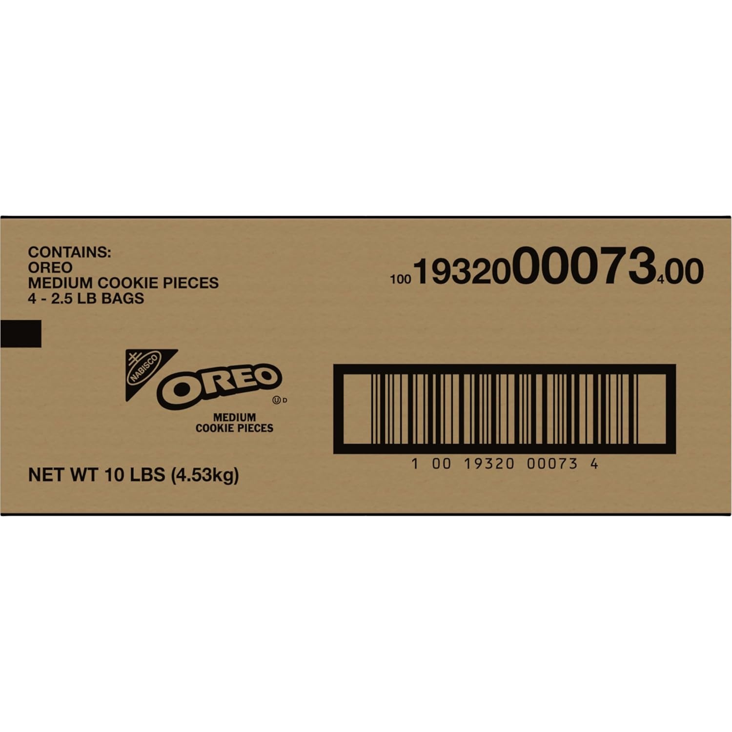 image:imageOreo Double Stuf Chocolate Sandwich Cookies Family Size 1871 oz25 Pound Pack of 4