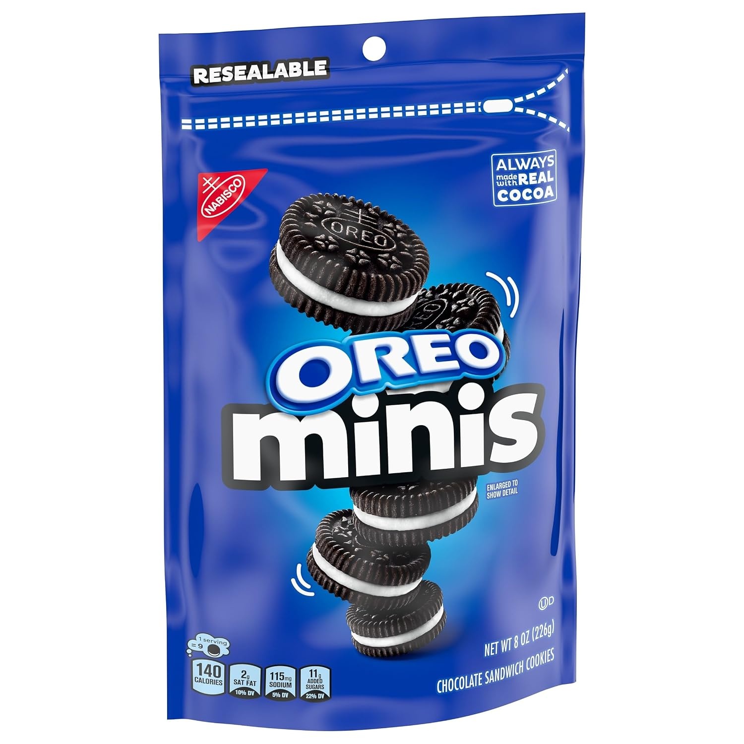 image:imageOreo Double Stuf Chocolate Sandwich Cookies Family Size 1871 oz8 Ounce Pack of 1