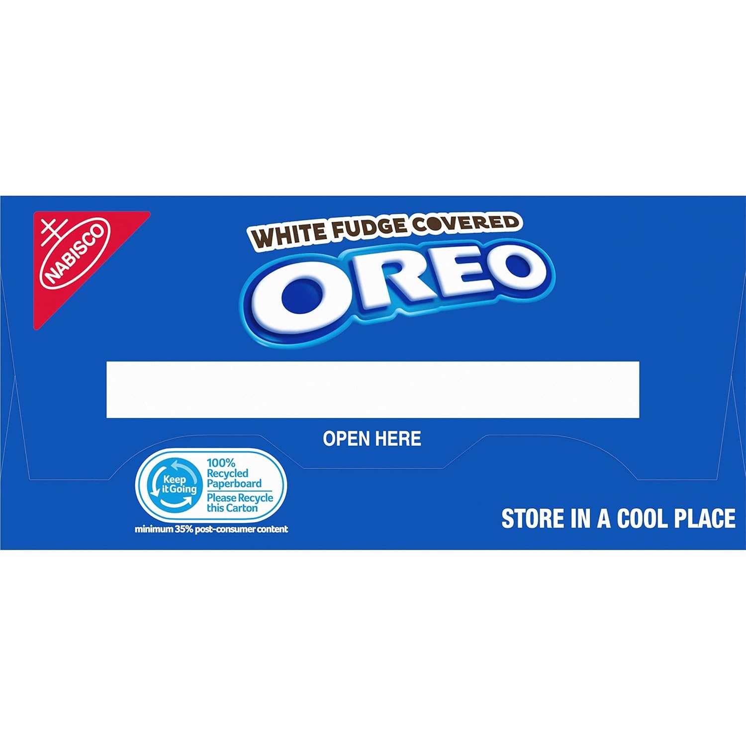 image:imageOreo Limited Edition Sandwich Cookies White Fudge Chocolate Covered 85 Ounce Pack of 4