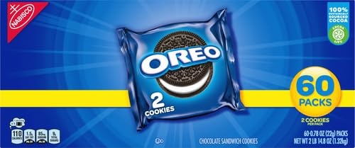 image:imageOreo Mega Stuf Chocolate Sandwich Cookies Family Size 176 Ounce078 Ounce Pack of 120