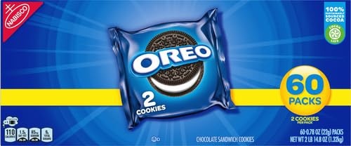 image:imageOreo Mega Stuf Chocolate Sandwich Cookies Family Size 176 Ounce078 Ounce Pack of 120
