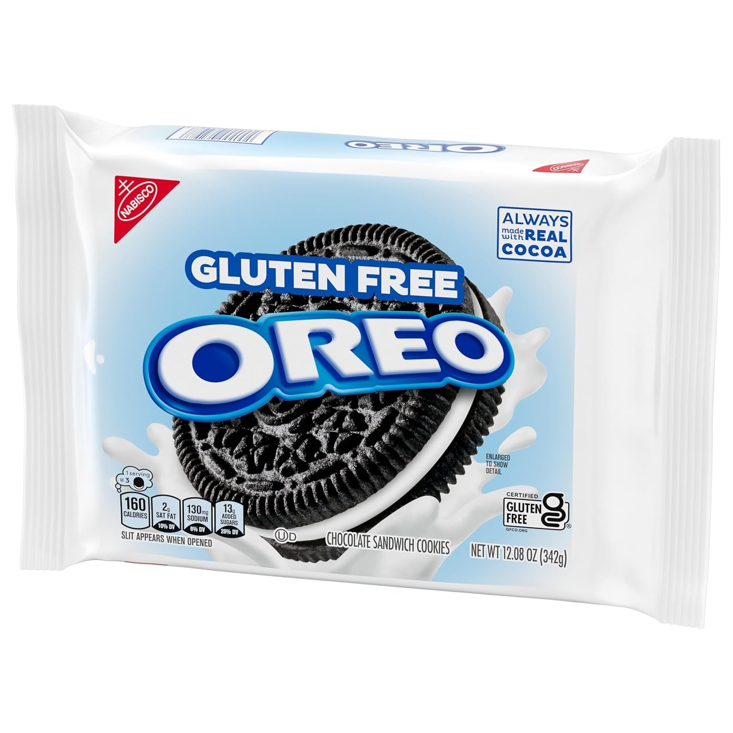 image:imageOreo Mega Stuf Chocolate Sandwich Cookies Family Size 176 Ounce1208 Ounce Pack of 12