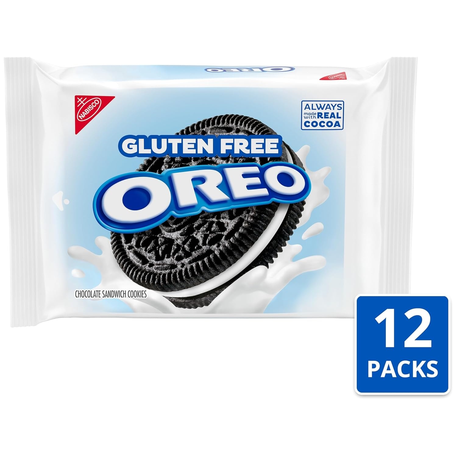 image:imageOreo Mega Stuf Chocolate Sandwich Cookies Family Size 176 Ounce1208 Ounce Pack of 12