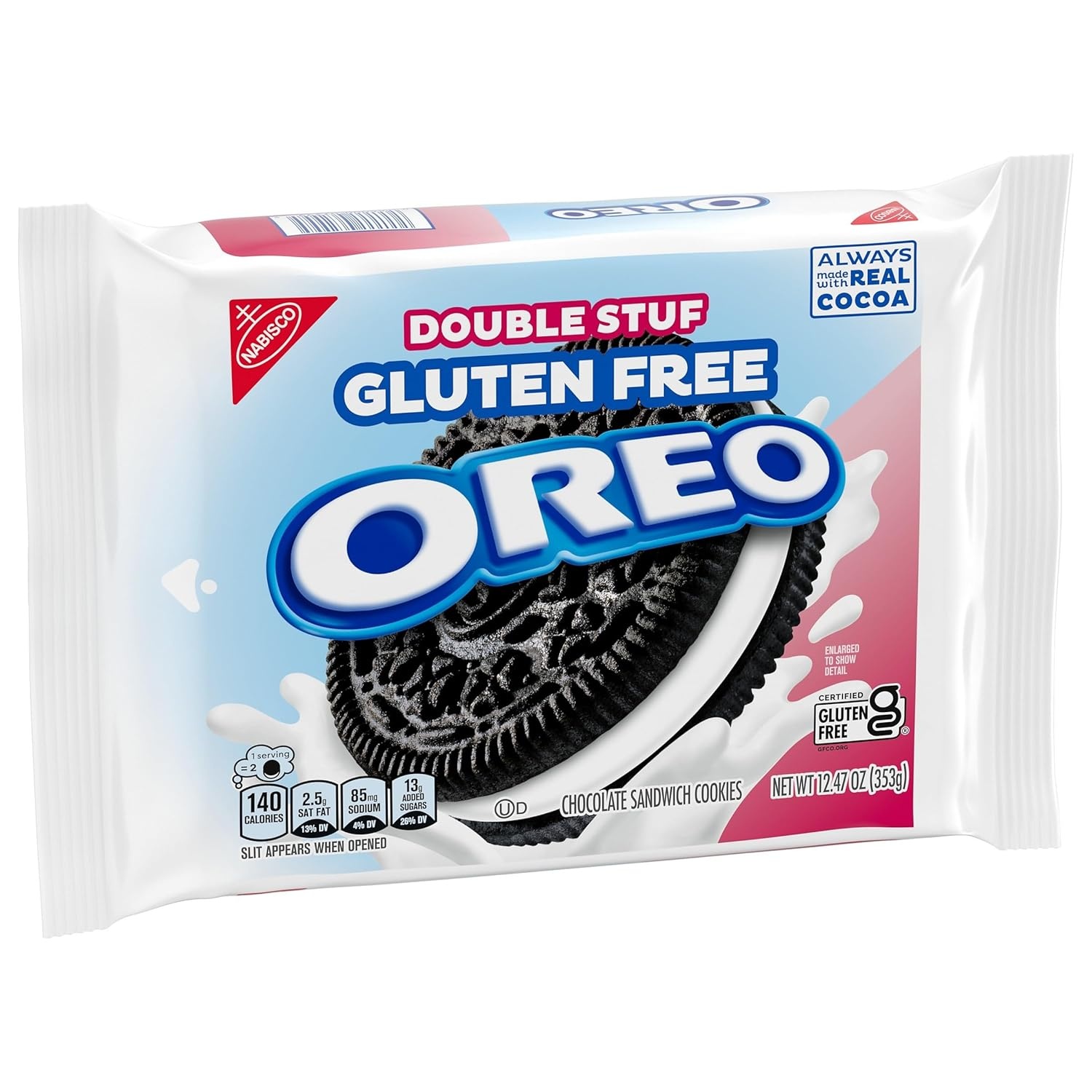 image:imageOreo Mega Stuf Chocolate Sandwich Cookies Family Size 176 Ounce1247 Ounce Pack of 1