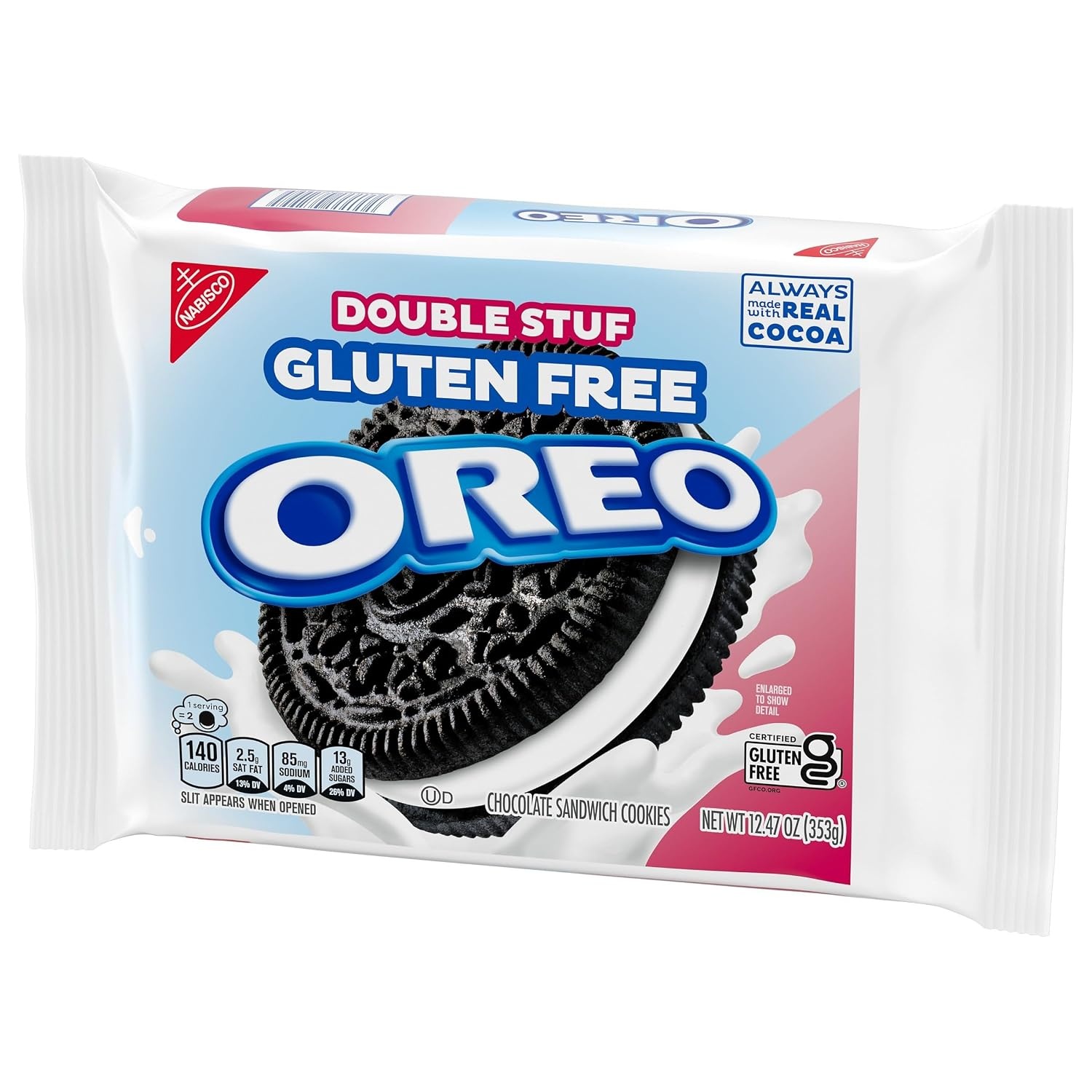 image:imageOreo Mega Stuf Chocolate Sandwich Cookies Family Size 176 Ounce1247 Ounce Pack of 1