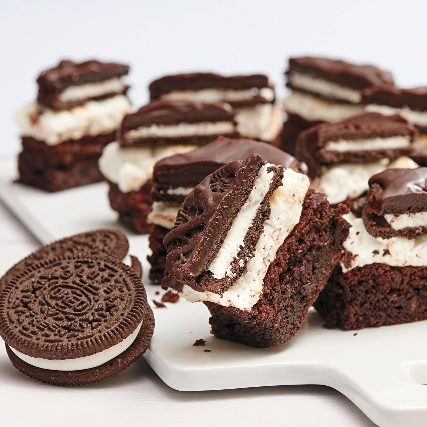 image:imageOreo Mega Stuf Chocolate Sandwich Cookies Family Size 176 Ounce1247 Ounce Pack of 12