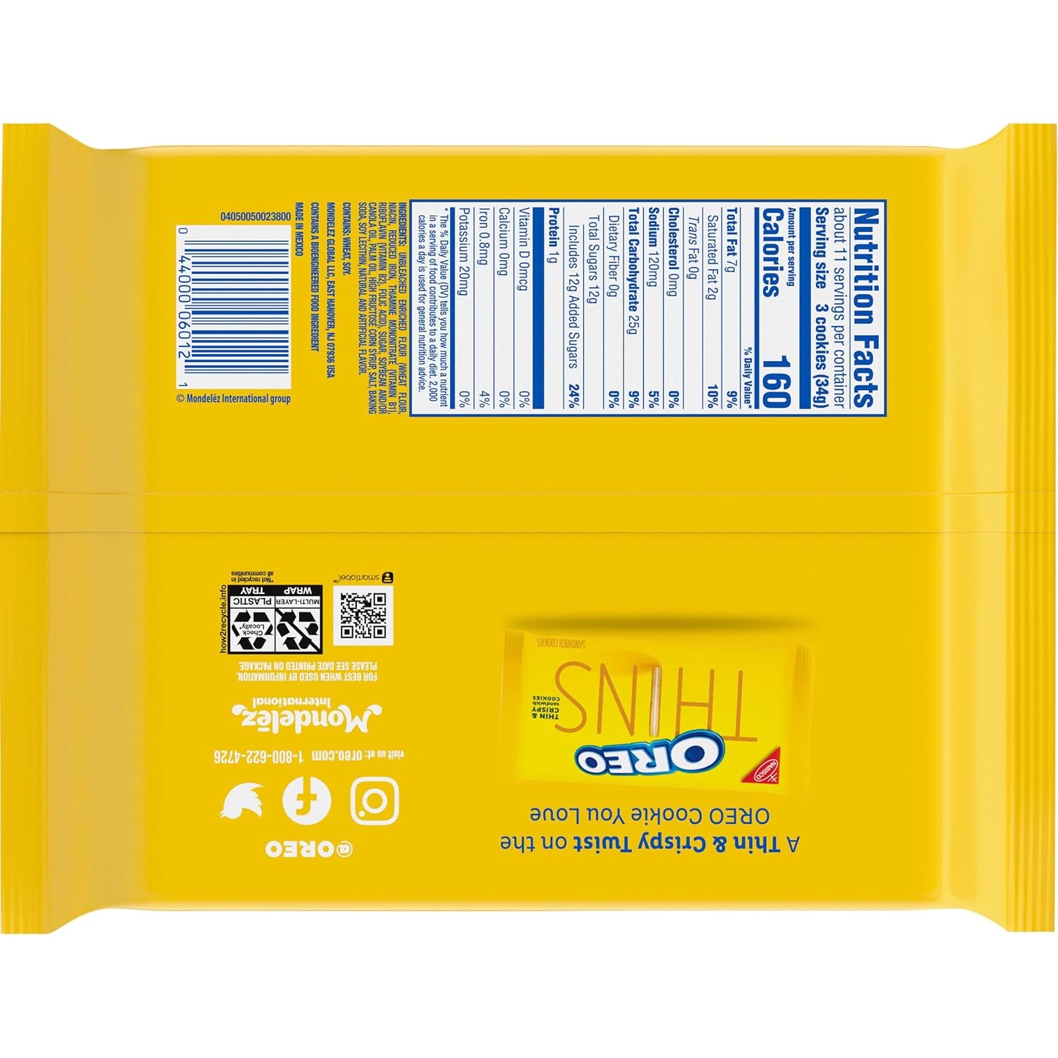image:imageOreo Mega Stuf Chocolate Sandwich Cookies Family Size 176 Ounce1329 OZ