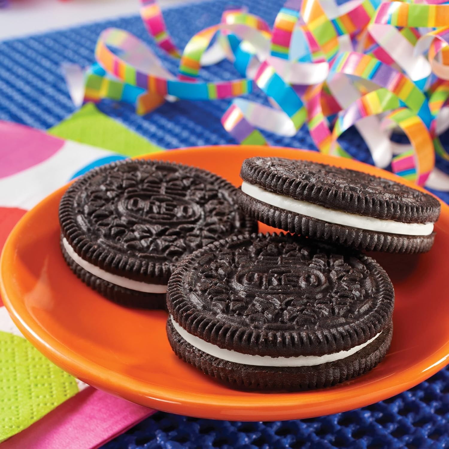 image:imageOreo Mega Stuf Chocolate Sandwich Cookies Family Size 176 Ounce1329 Ounce Pack of 12