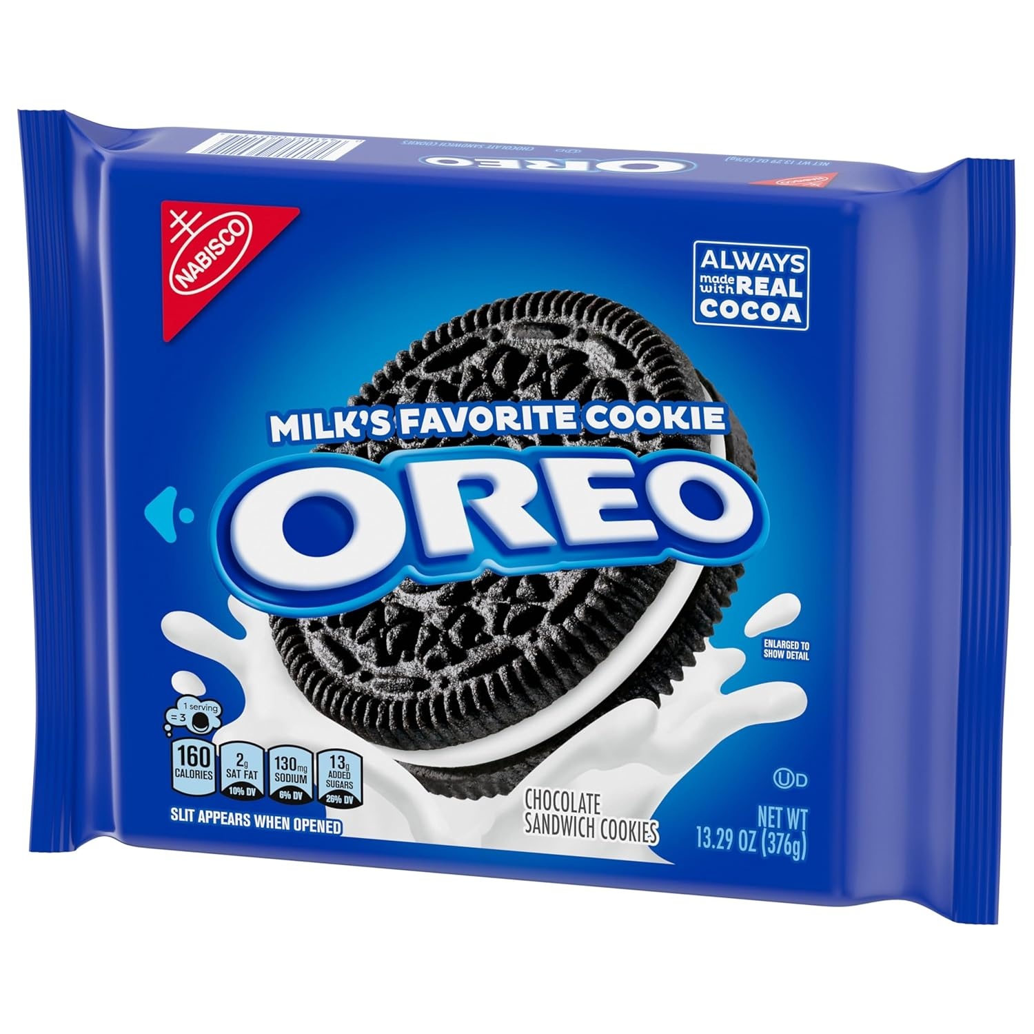 image:imageOreo Mega Stuf Chocolate Sandwich Cookies Family Size 176 Ounce1329 Ounce Pack of 12