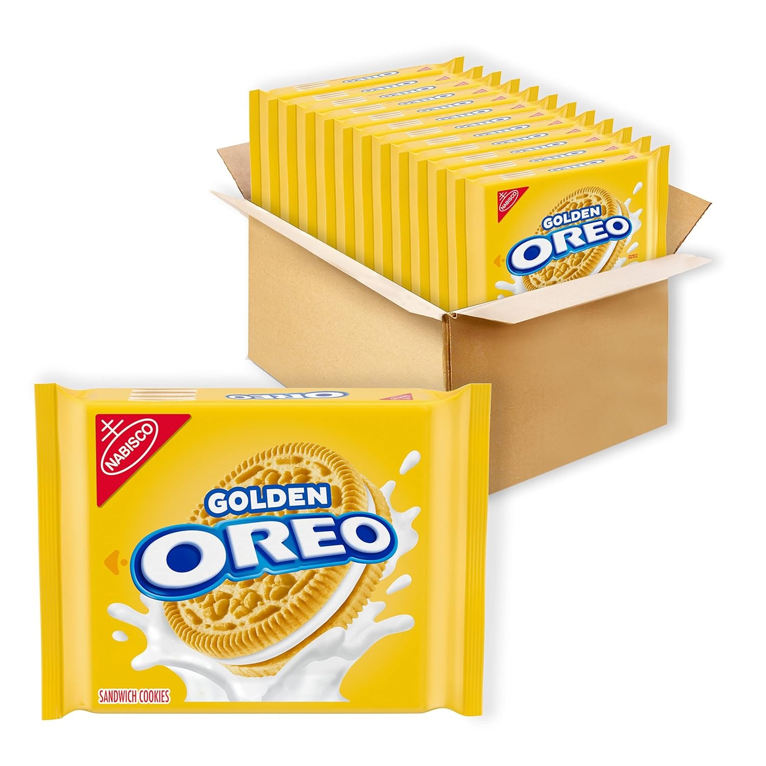 image:imageOreo Mega Stuf Chocolate Sandwich Cookies Family Size 176 Ounce1329 Ounce Pack of 12