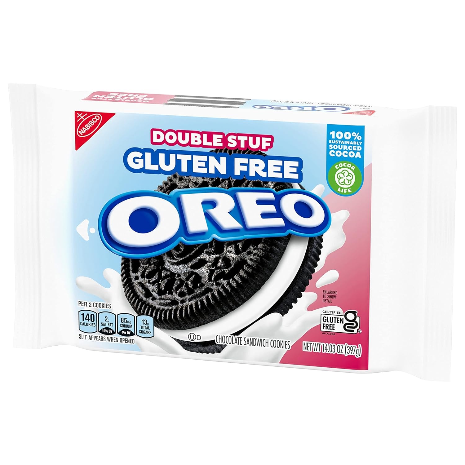 image:imageOreo Mega Stuf Chocolate Sandwich Cookies Family Size 176 Ounce1403 Ounce Pack of 12
