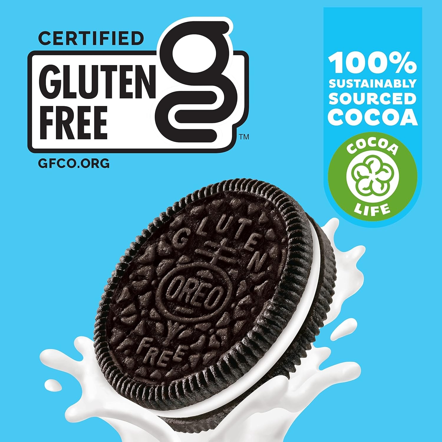 image:imageOreo Mega Stuf Chocolate Sandwich Cookies Family Size 176 Ounce1403 Ounce Pack of 12