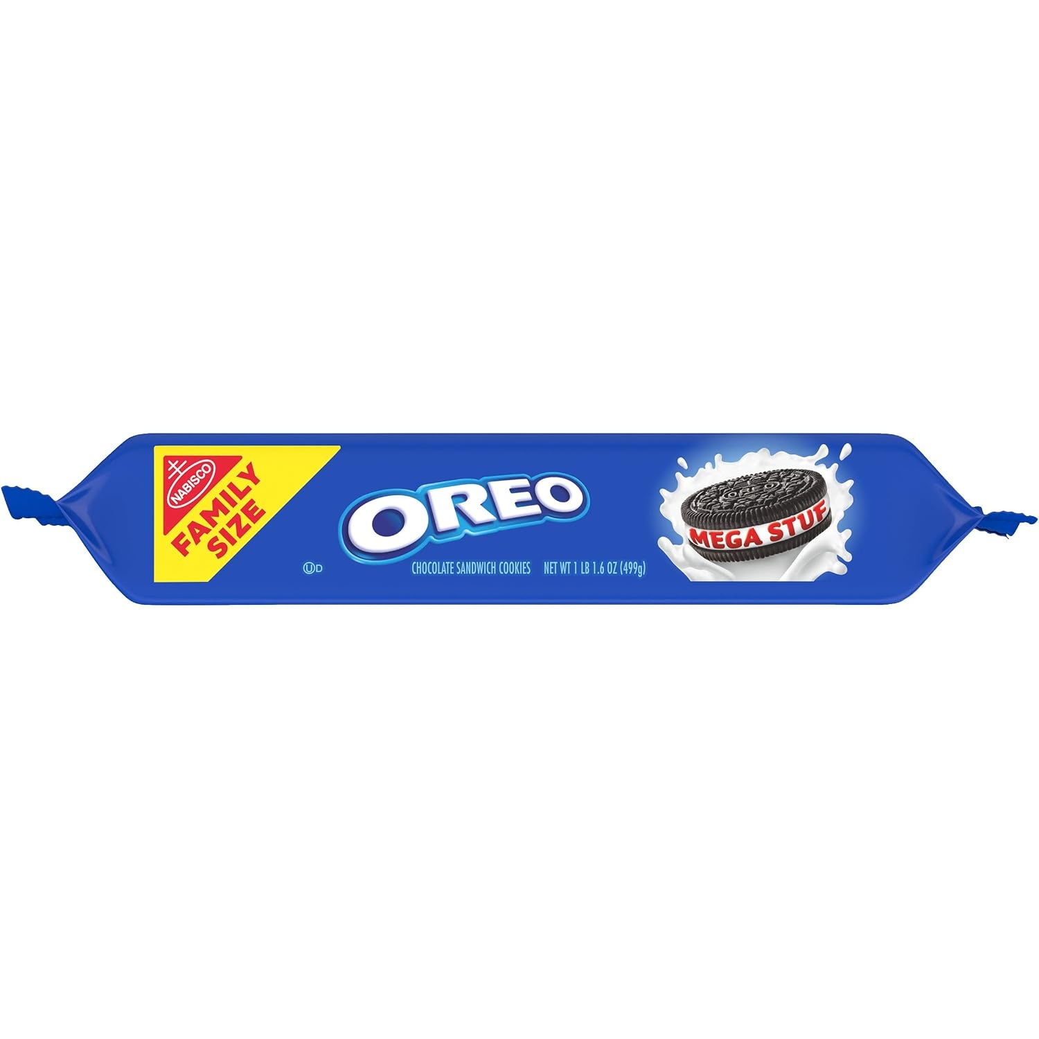 image:imageOreo Mega Stuf Chocolate Sandwich Cookies Family Size 176 Ounce176 OZ Pack of 2