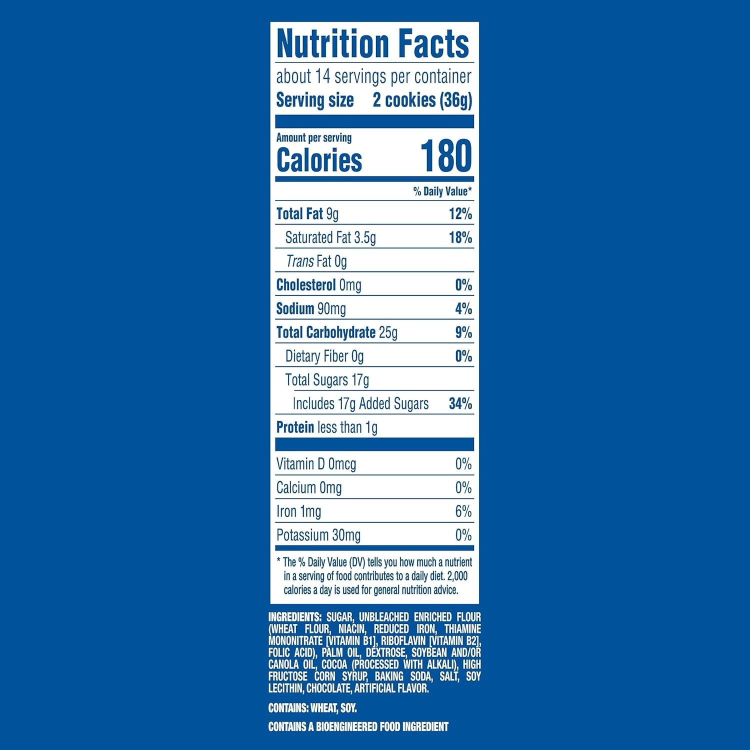 image:imageOreo Mega Stuf Chocolate Sandwich Cookies Family Size 176 Ounce176 Ounce Pack of 1