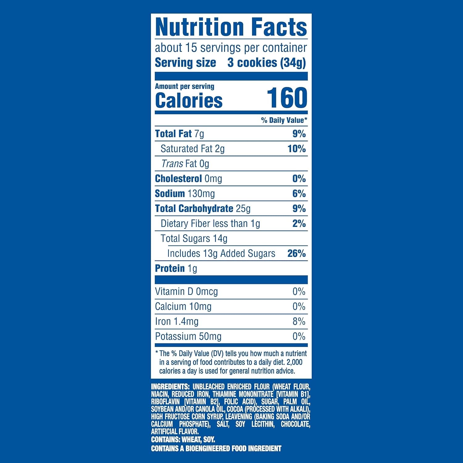 image:imageOreo Mega Stuf Chocolate Sandwich Cookies Family Size 176 Ounce1812 Ounce Pack of 1